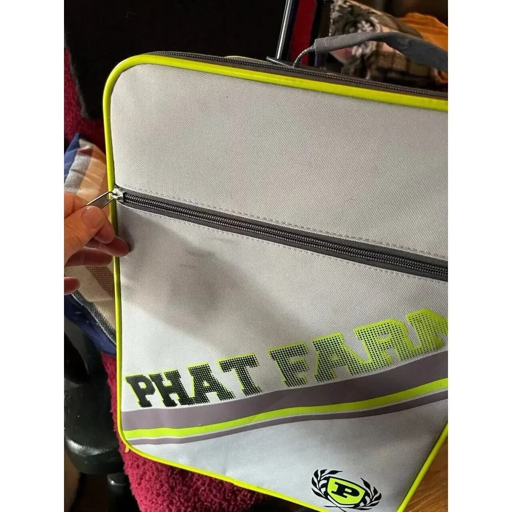 Vintage Y2K Phat Farm Rolling‎ Carry-on Youth Bag Shows Some Wear
